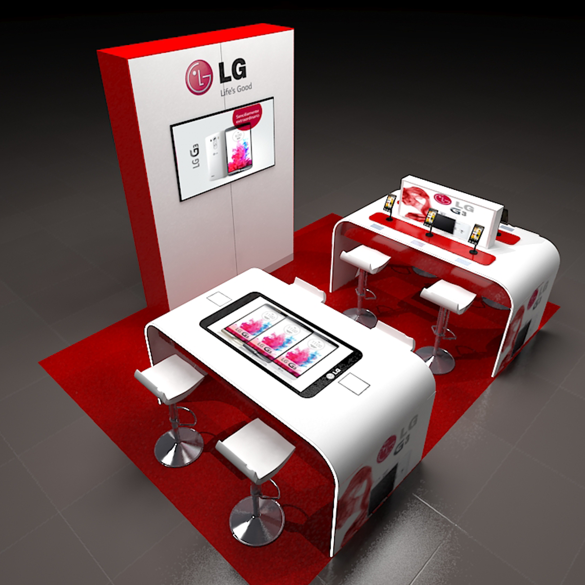 Diseño de punto de venta, Madrid, España